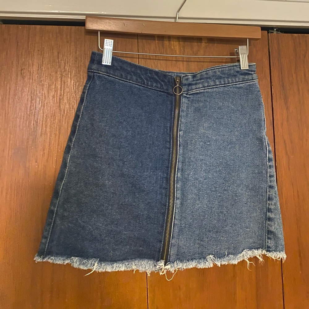Two-toned Wild Fable Denim Skirt